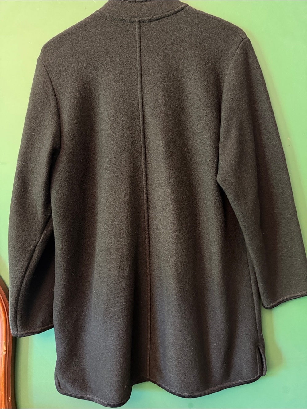 Vintage Geiger 100% Boiled Wook Coat Austria size 34/4 Classic Winter - Picture 6 of 8